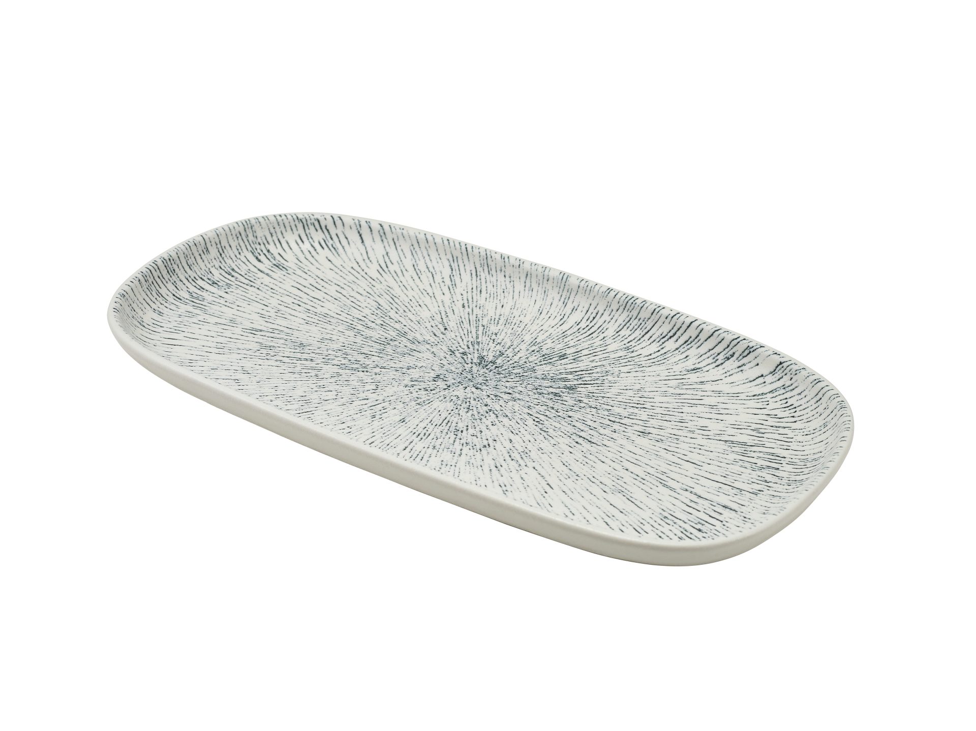 Sereno Porcelain Strato Rectangular Platter 35 x 18cm