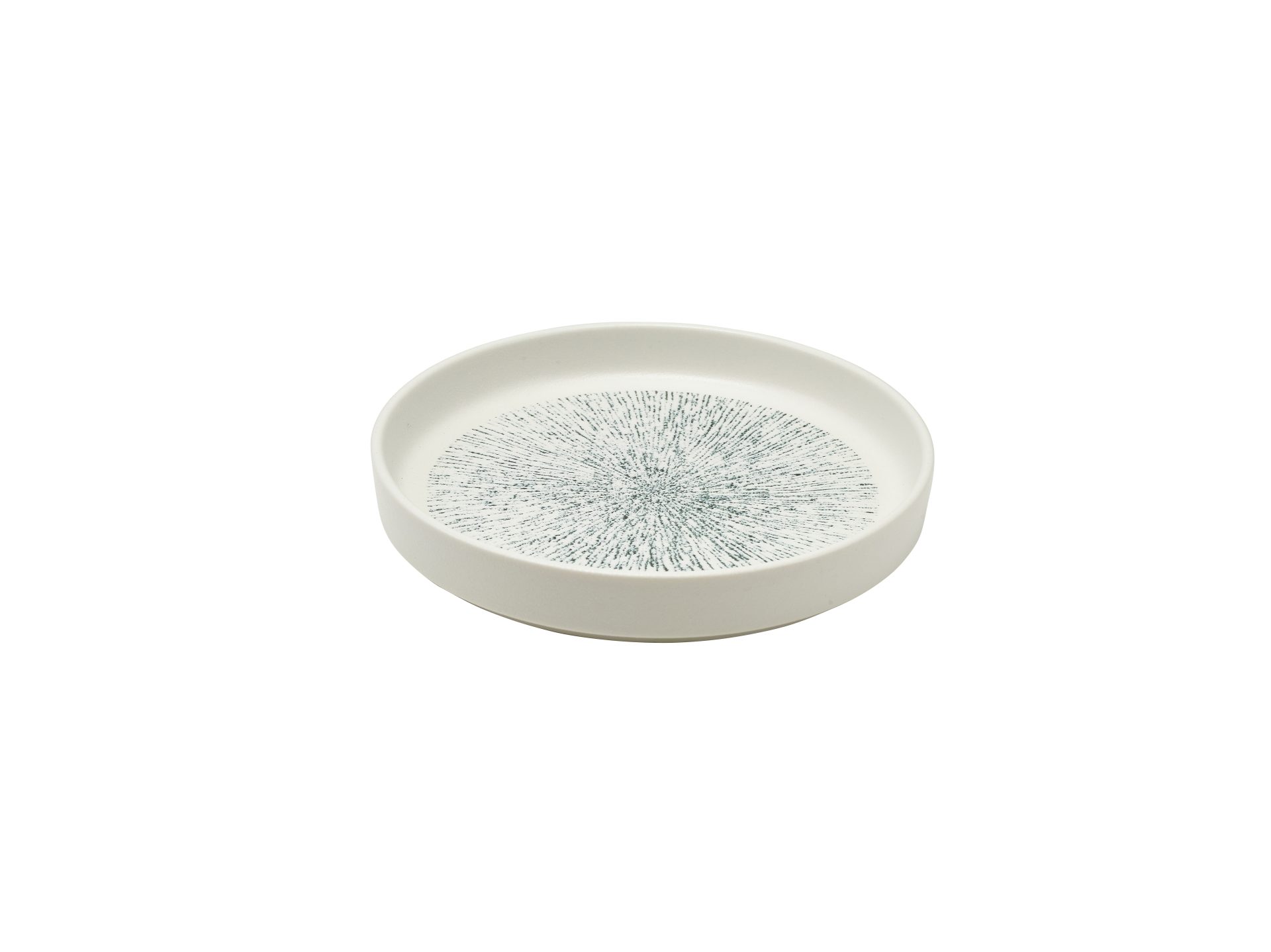 Sereno Porcelain Strato Presentation Plate 18cm