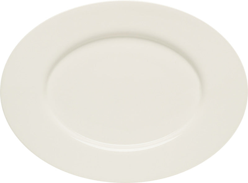 Purity Rimmed Oval Plate 33cm/13inch