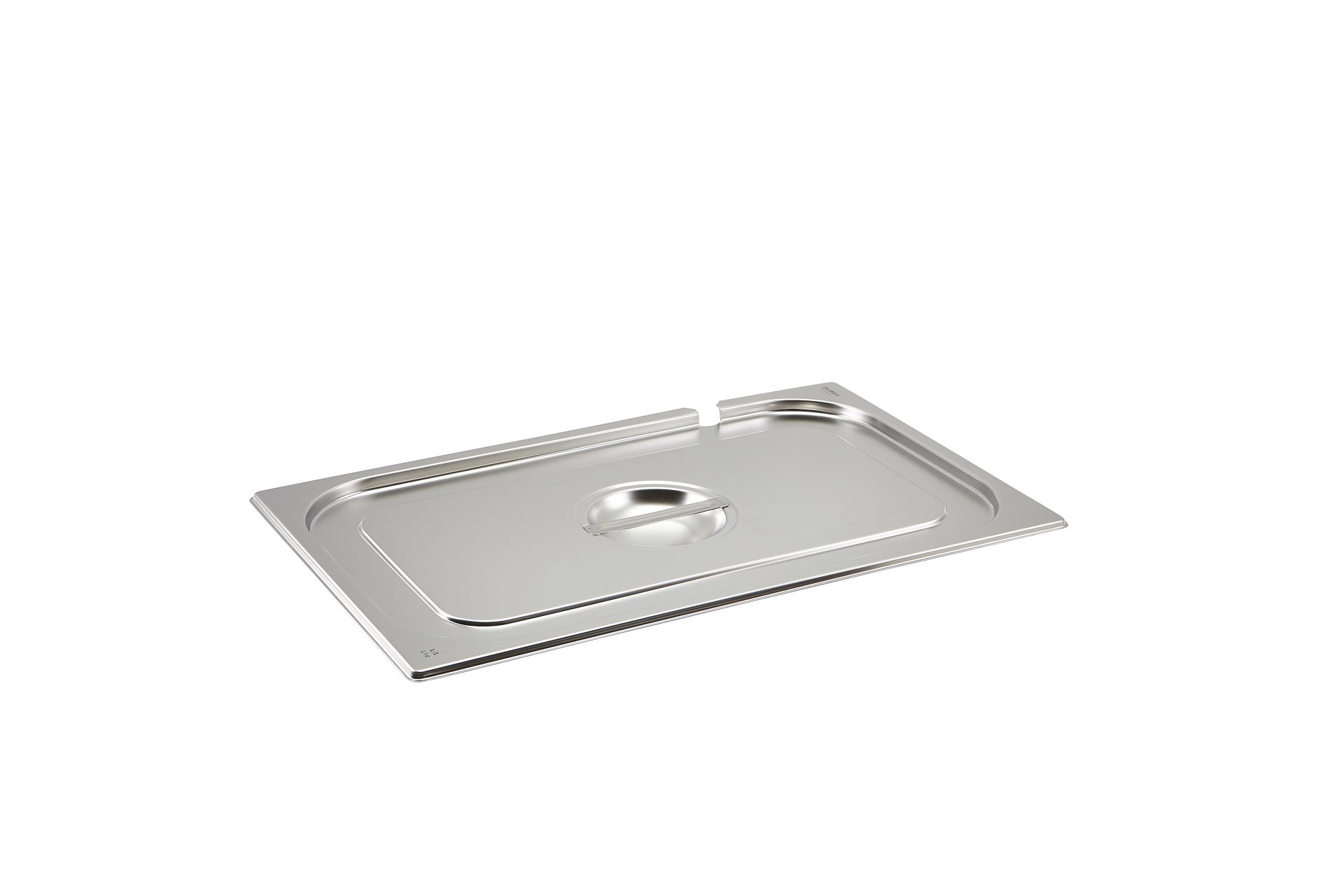 Stainless Steel Gastronorm Pan Notched Lid 1/1