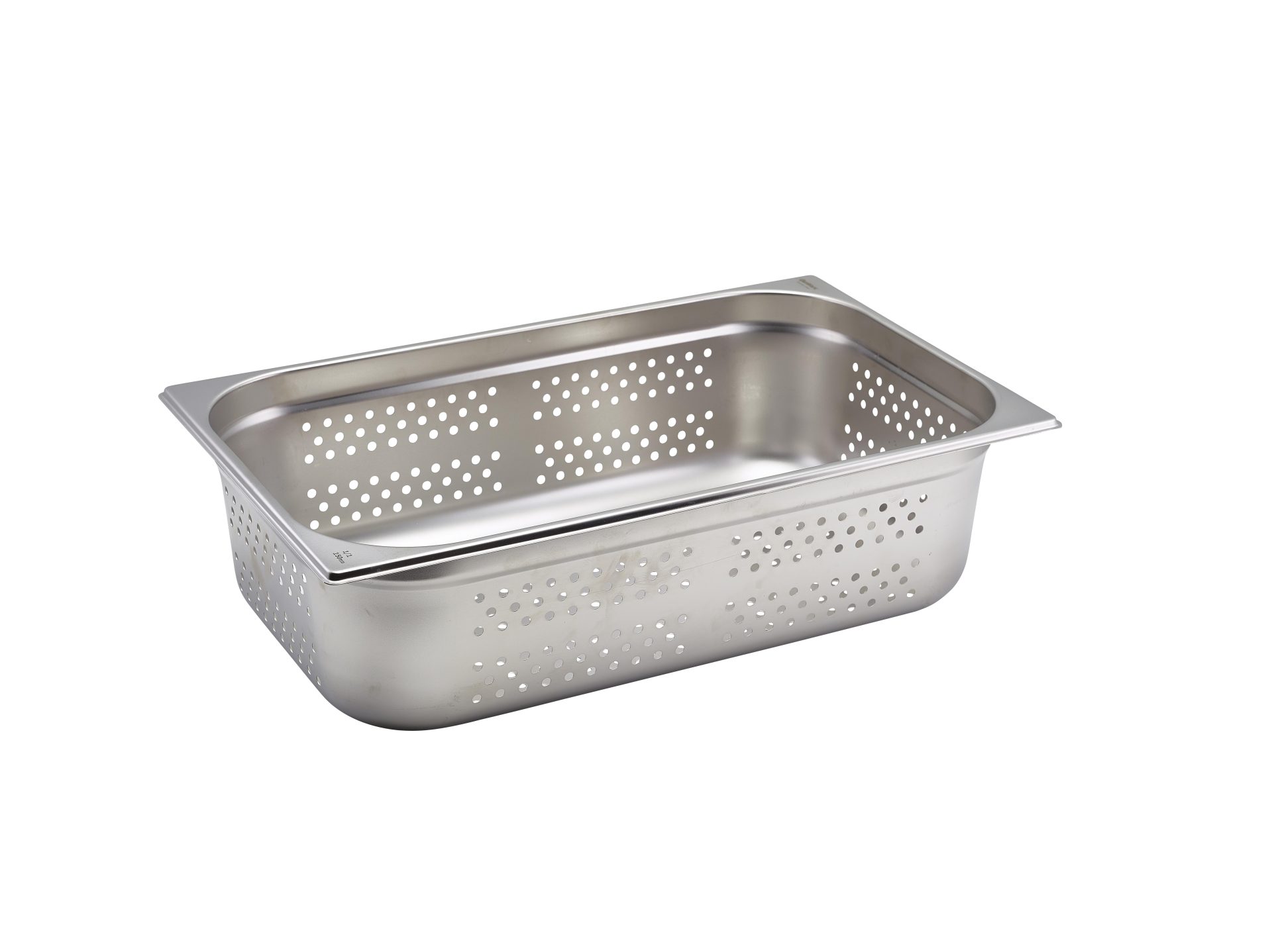 Perforated Stainless Steel Gastronorm Pan 1/1 - 150mm Deep