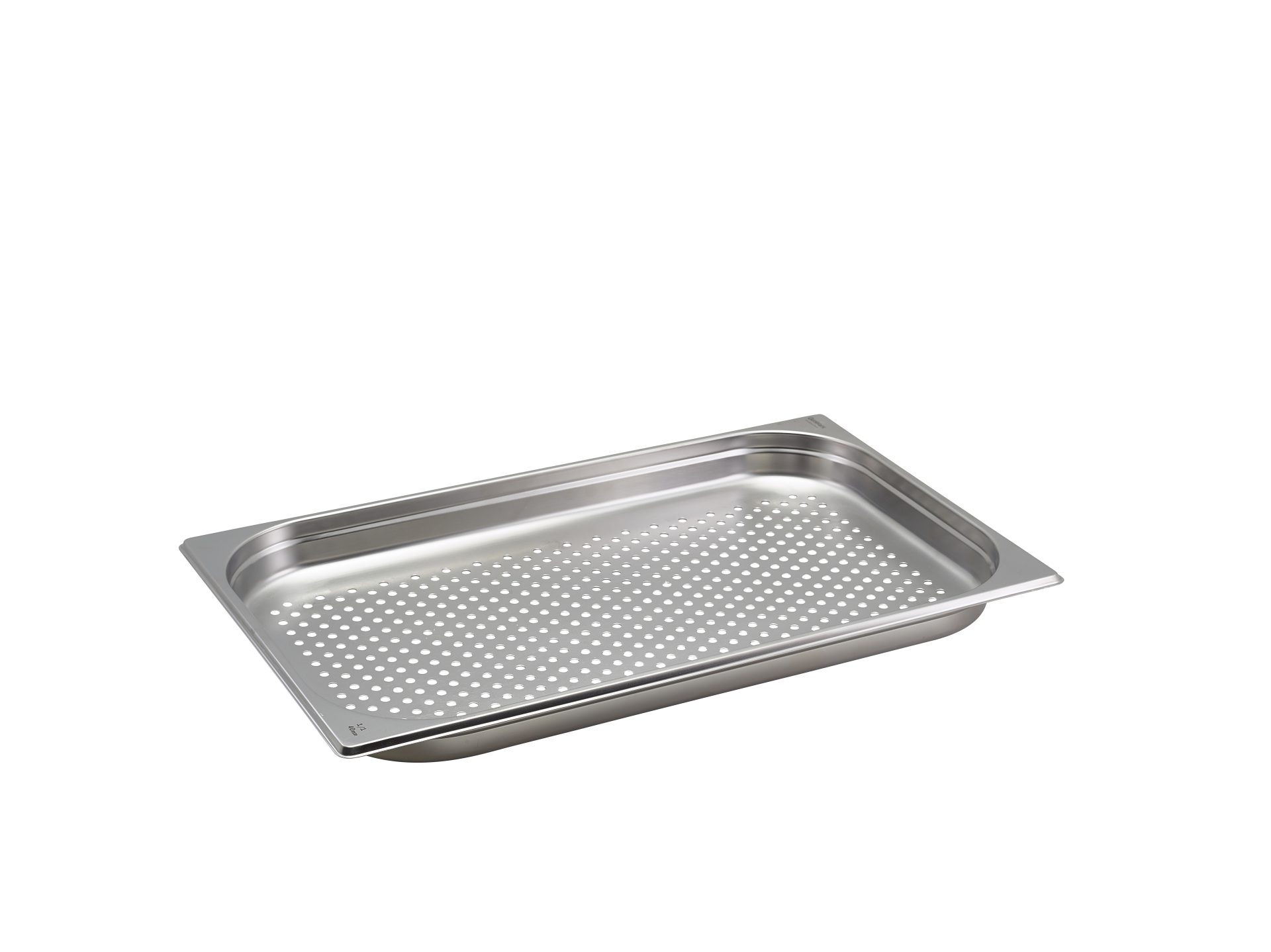 Perforated Stainless Steel Gastronorm Pan 1/1 - 40mm Deep
