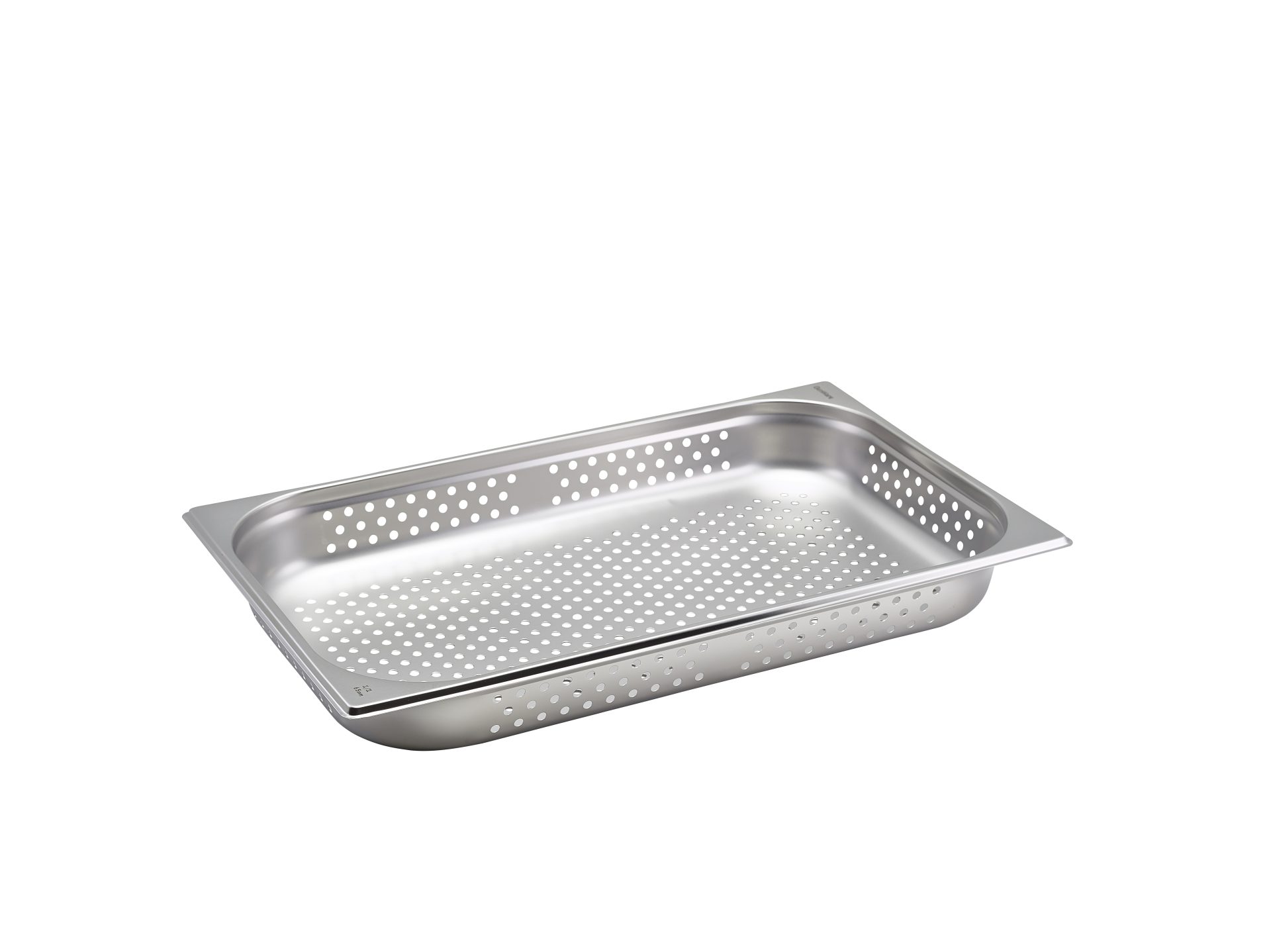Perforated Stainless Steel Gastronorm Pan 1/1 - 65mm Deep