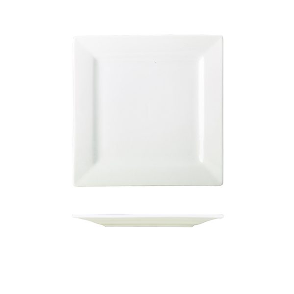 Porcelain Square Plate 21cm/ 8.25"
