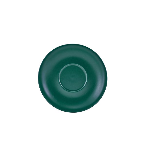 Porcelain Matt Teal Saucer 16cm/ 6.25"