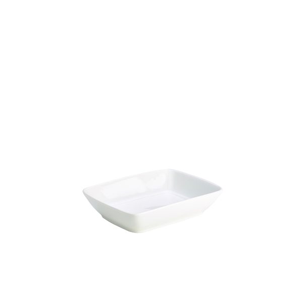 Porcelain Rectangular Dish 16 x 12cm/ 6.25 x 4.75"