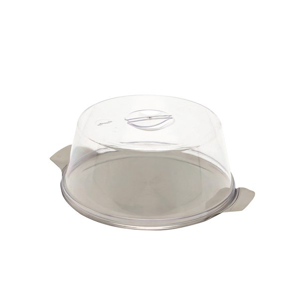 Stainless Steel. 12"Cake Plate (Plate Only)
