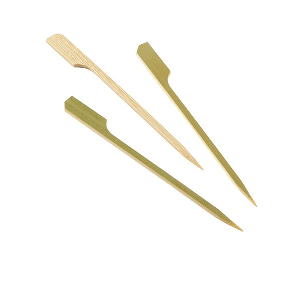 Bamboo Gun Shaped Paddle Skewers 18cm/ 7" (100pcs)