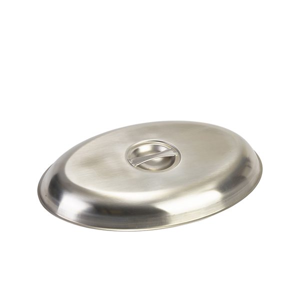 Stainless Steel Cover For Oval Vegetable Dish 35cm/ 14"