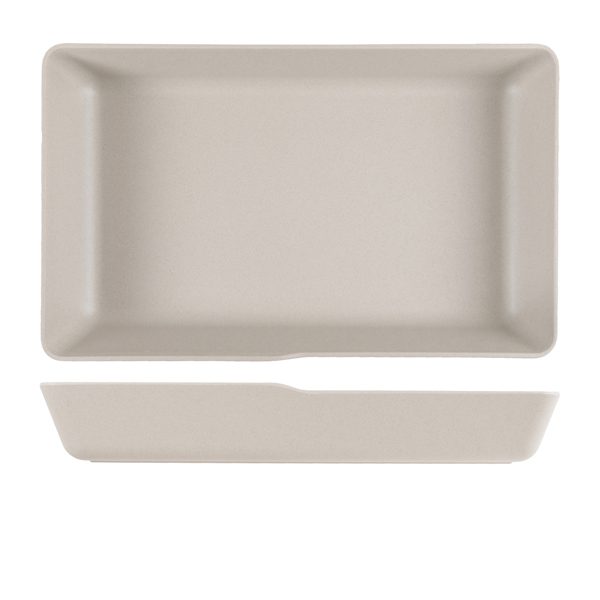 Sand Brown Copenhagen Melamine GN 1/1 Deep Dish 53 x 32.5 x 8cm