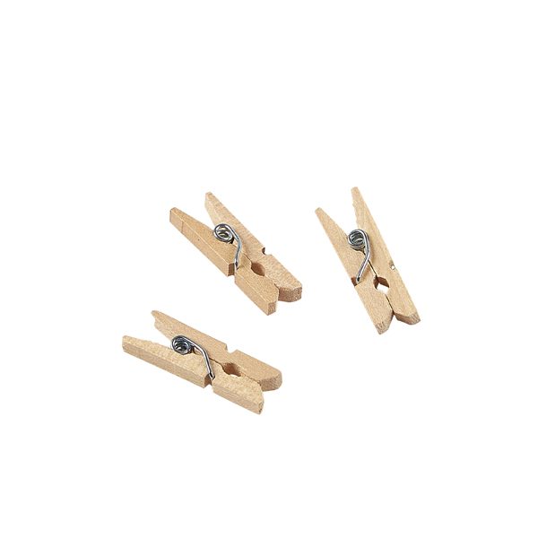 Miniature Wooden Pegs 2.5cm/ 1" (1000pcs)