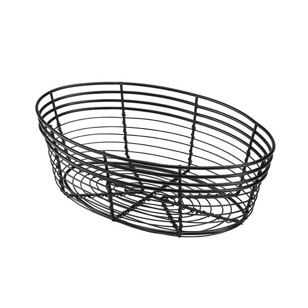 Wire Basket Oval 25.5 x 16 x 8cm
