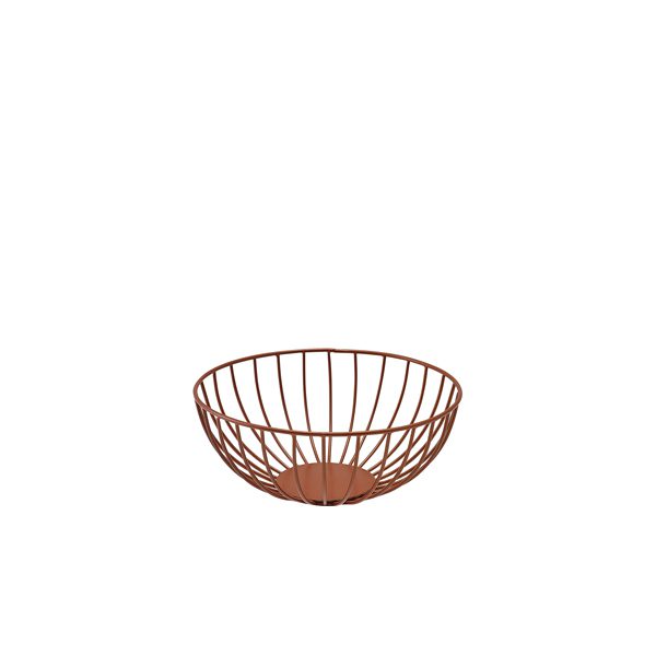 Round Copper Wire Basket 20 x 8cm