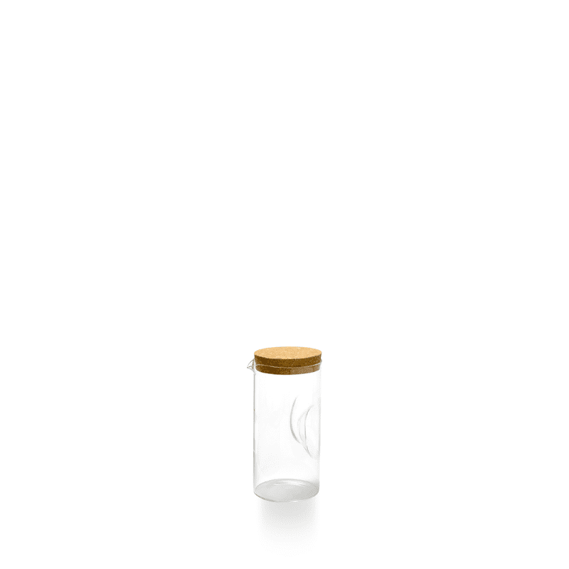 Glass Jar With Cork Lid 1.2L