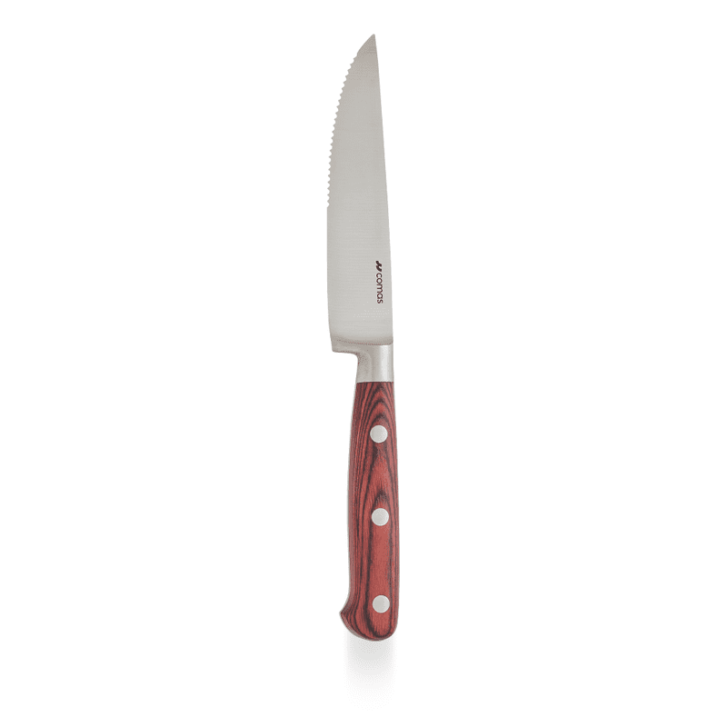 Hq Lhoste Red Steak Knife