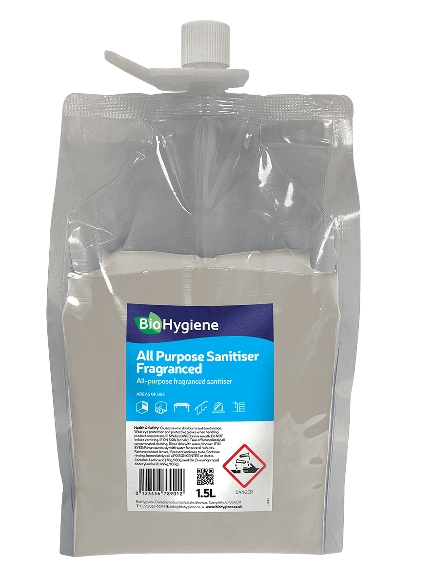 Fragranced All Purpose Sanitiser Dosing Pouch