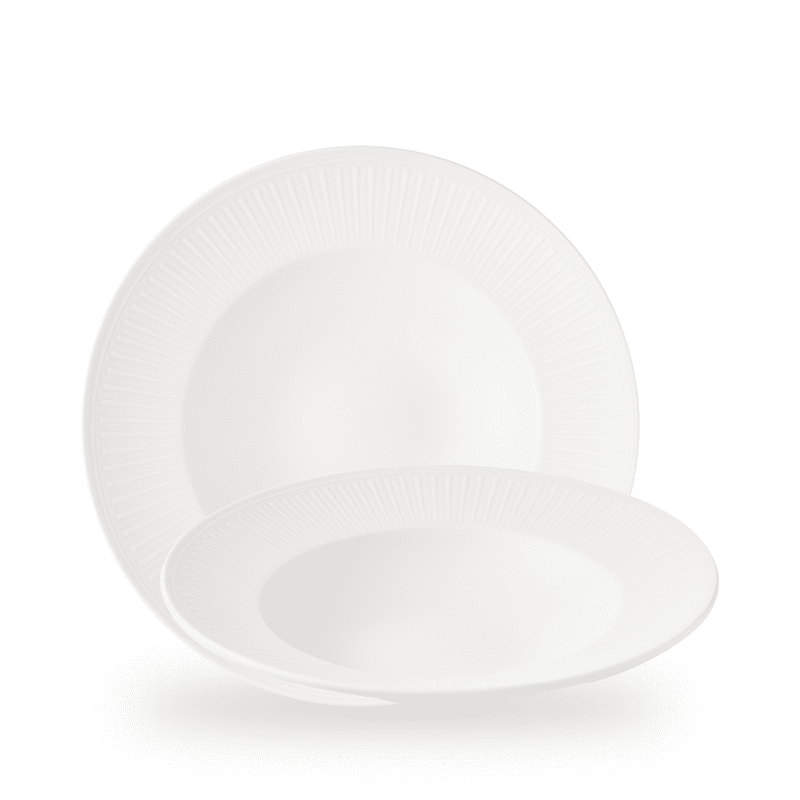 Era White Profile Wide Rim Bowl Large 10.90"