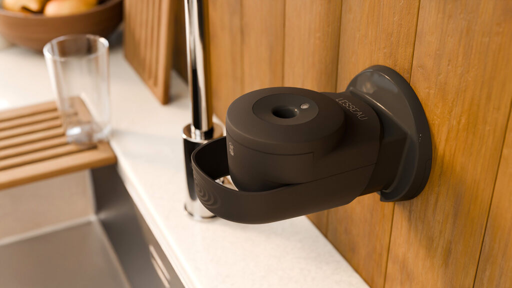 Warm washroom Touch Paramezan Black 01