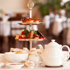 Afternoon tea tableware 