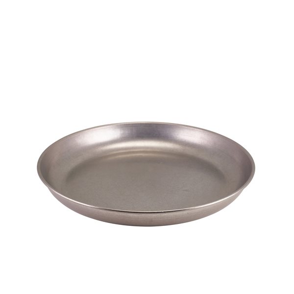 Vintage Steel Coupe Plate 34cm