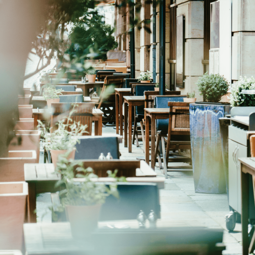 Outdoor dining Outdoor dining