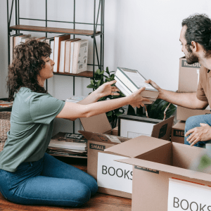 Decluttering and Organising