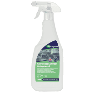 All purpose sanitiser spray