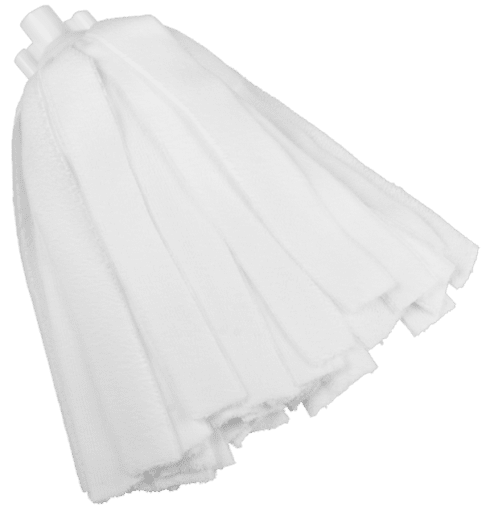 White Microfibre Socket Mop 200g