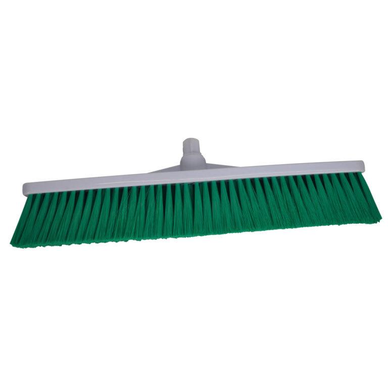 Green Large Heavy Duty Soft Broom 19.5"