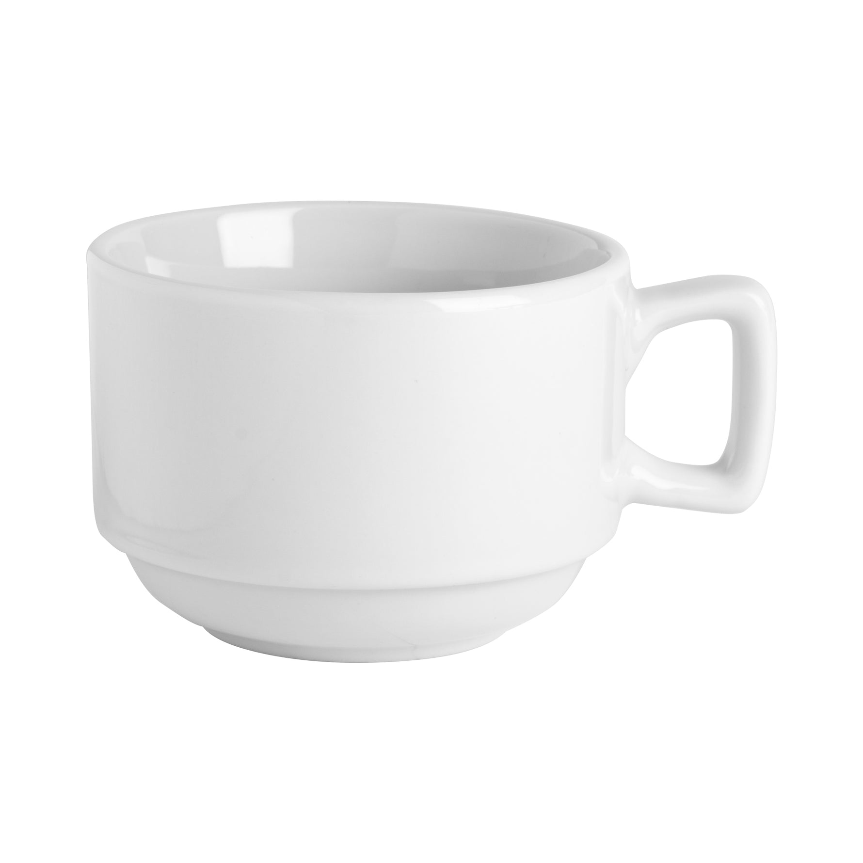 Vitrified Everyday White Stacking Teacup 20cl (7oz)