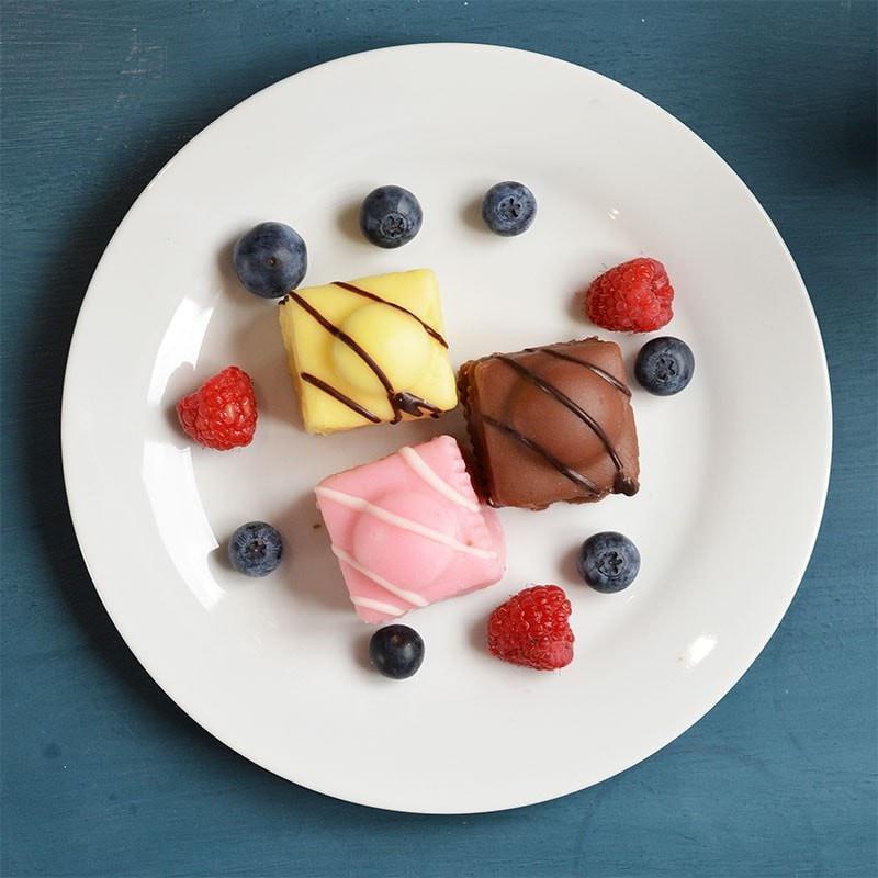 Vitrified Everyday White Dessert Plate 19cm (7.5") - Image 2