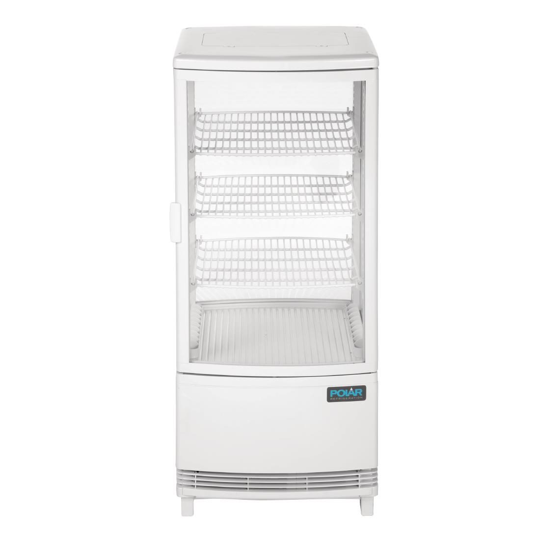 C-Series Energy Efficient Curved Door Display Fridge White 86Ltr - Image 11