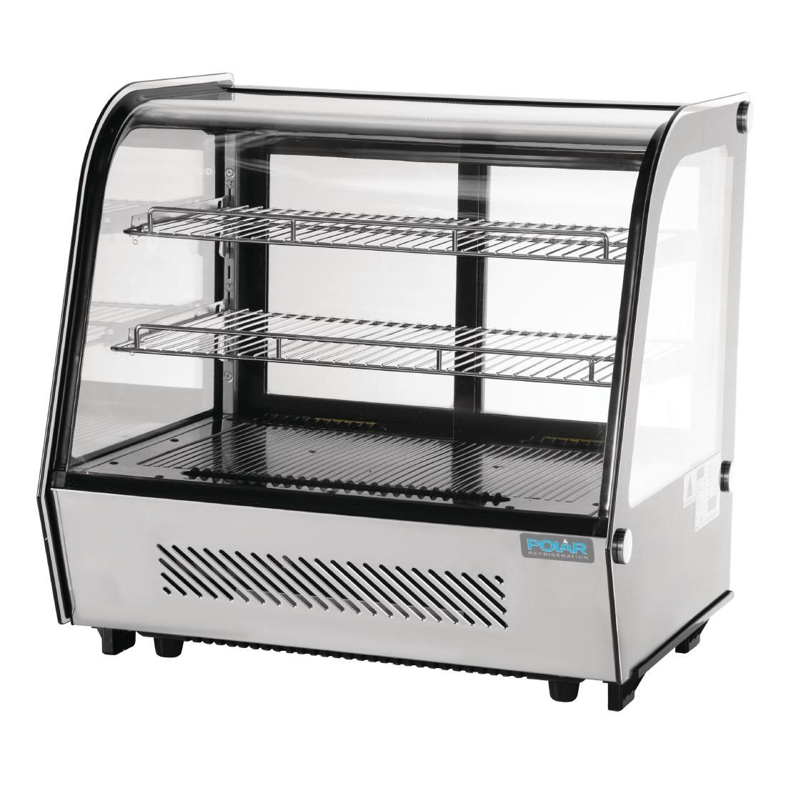 G-Series Energy Efficient Countertop Food Display Fridge Black 120Ltr - Image 4