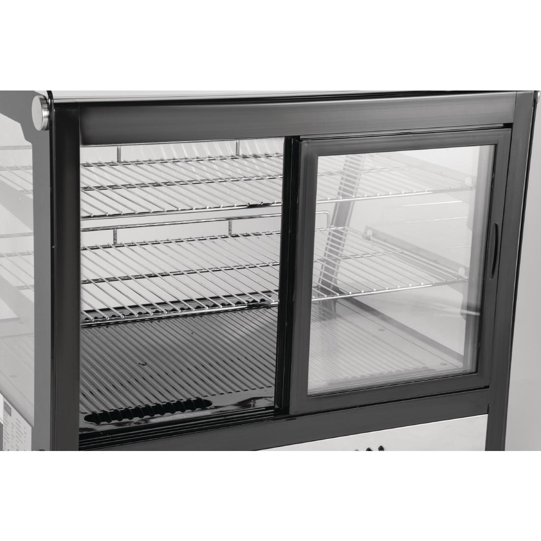G-Series Energy Efficient Countertop Food Display Fridge Black 120Ltr - Image 5