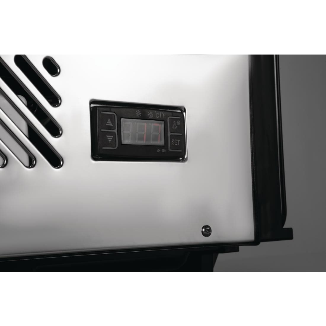 G-Series Energy Efficient Countertop Food Display Fridge Black 120Ltr - Image 7