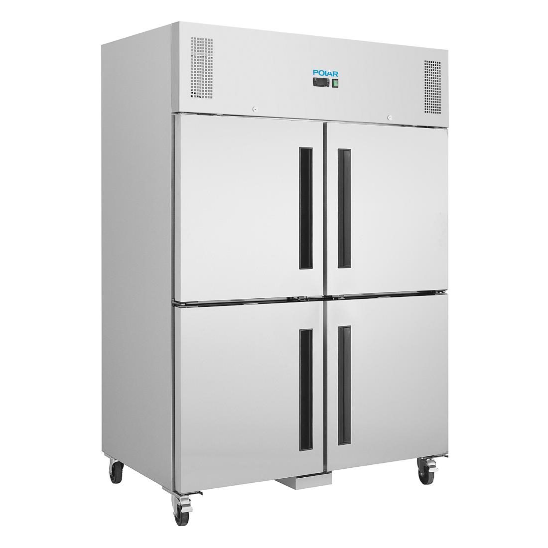 G-Series Upright Double Stable Door Gastro Freezer 1200Ltr