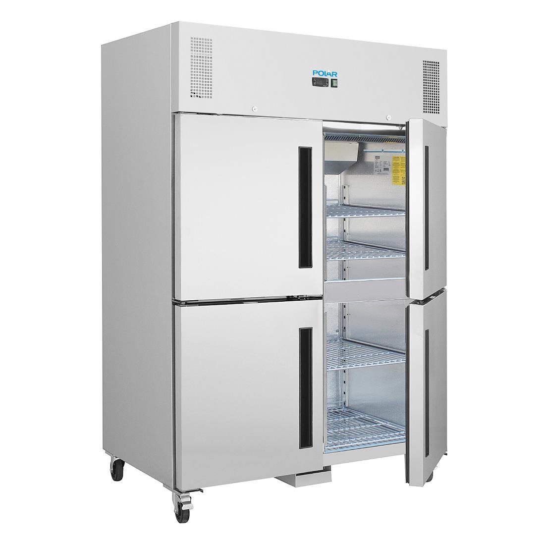 G-Series Upright Double Stable Door Gastro Freezer 1200Ltr - Image 5