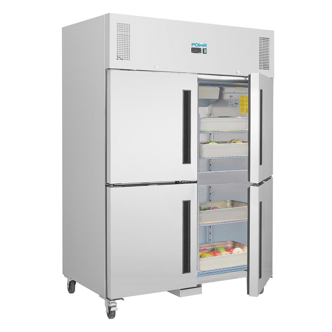 G-Series Upright Double Stable Door Gastro Freezer 1200Ltr - Image 6