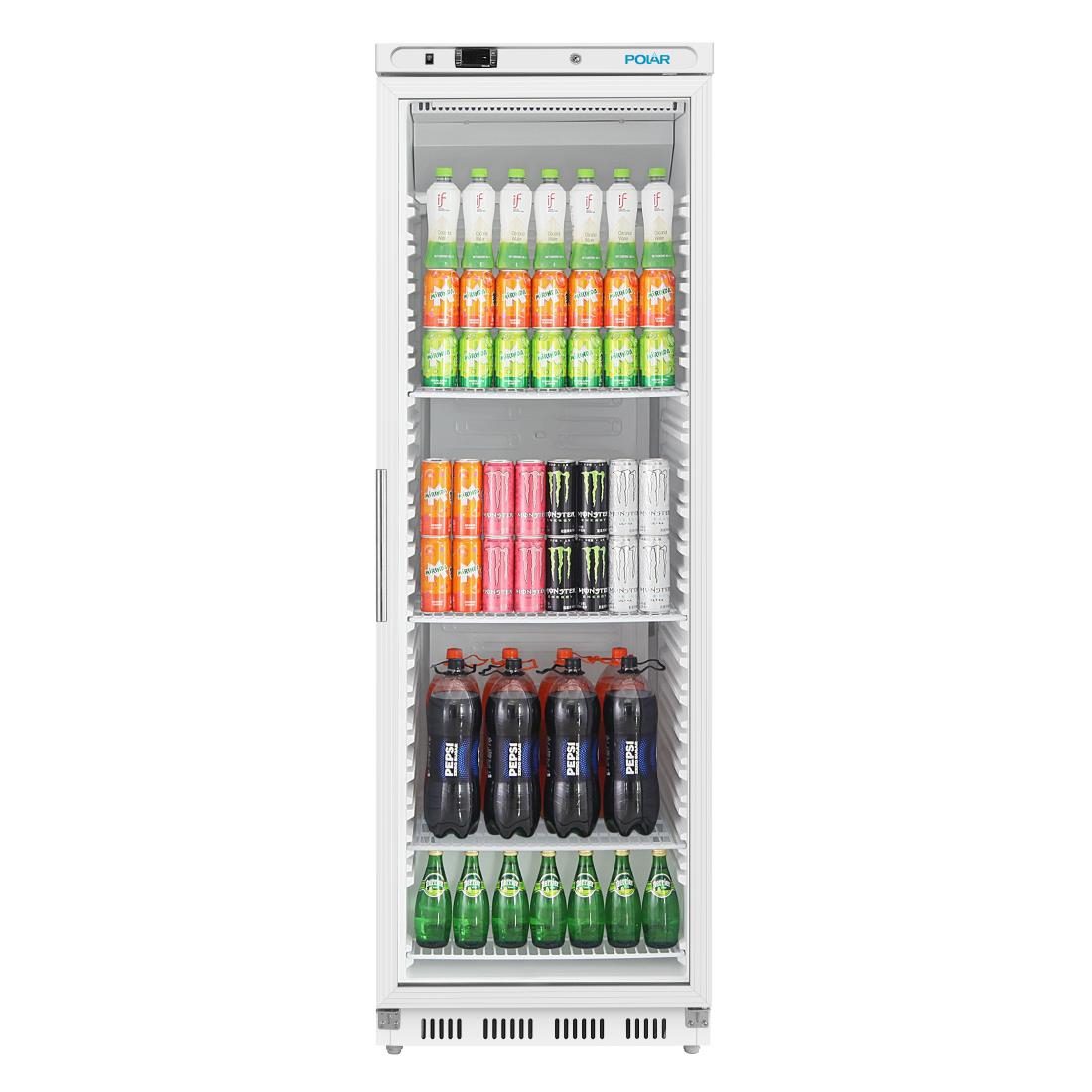 C-Series Upright Display Fridge White 400Ltr - Image 11