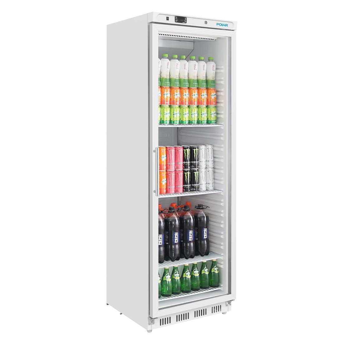 C-Series Upright Display Fridge White 400Ltr - Image 12