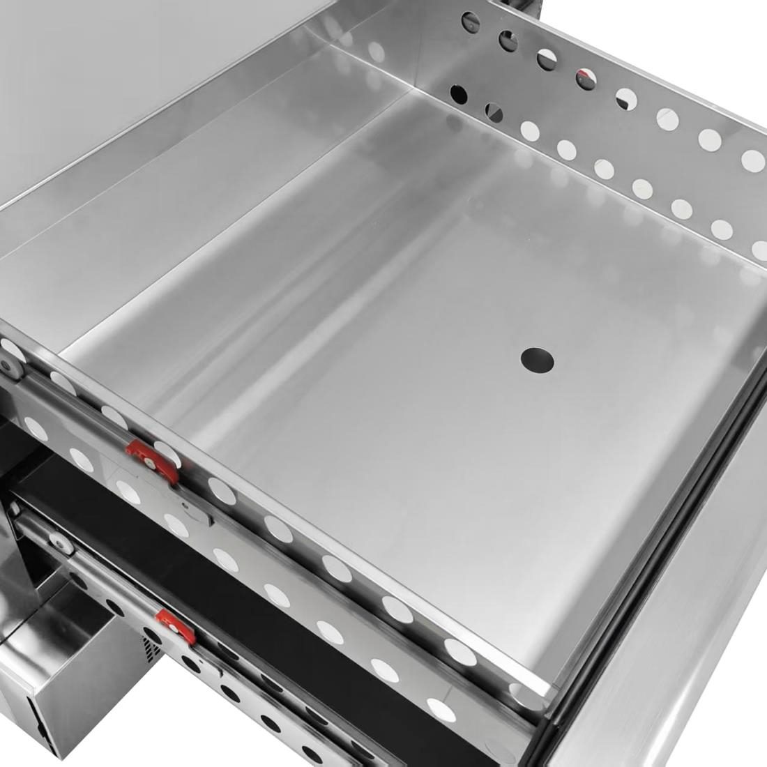 U-Series Double Drawer Dual Temperature Counter Fridge Freezer 4xGN - Image 7