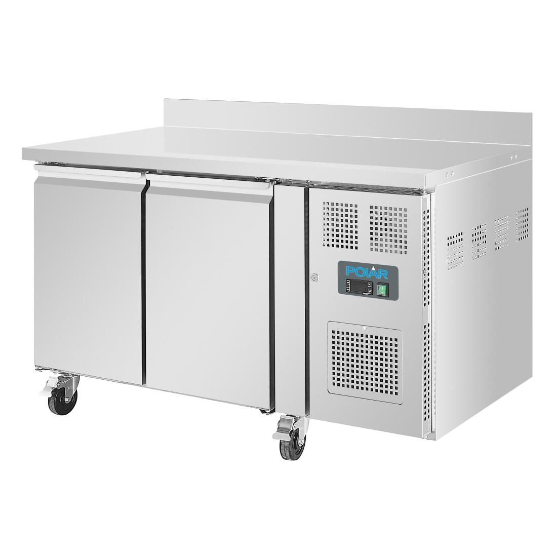 Polar U-Series Double Door Counter Freezer with Upstand 282Ltr - Image 3