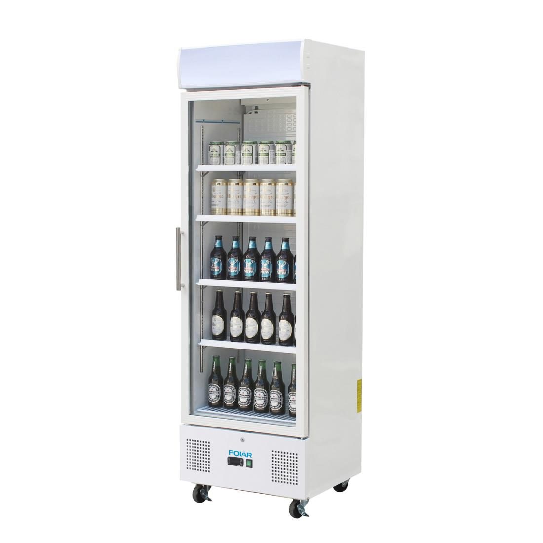 G-Series Upright Display Fridge 368Ltr White - Image 6