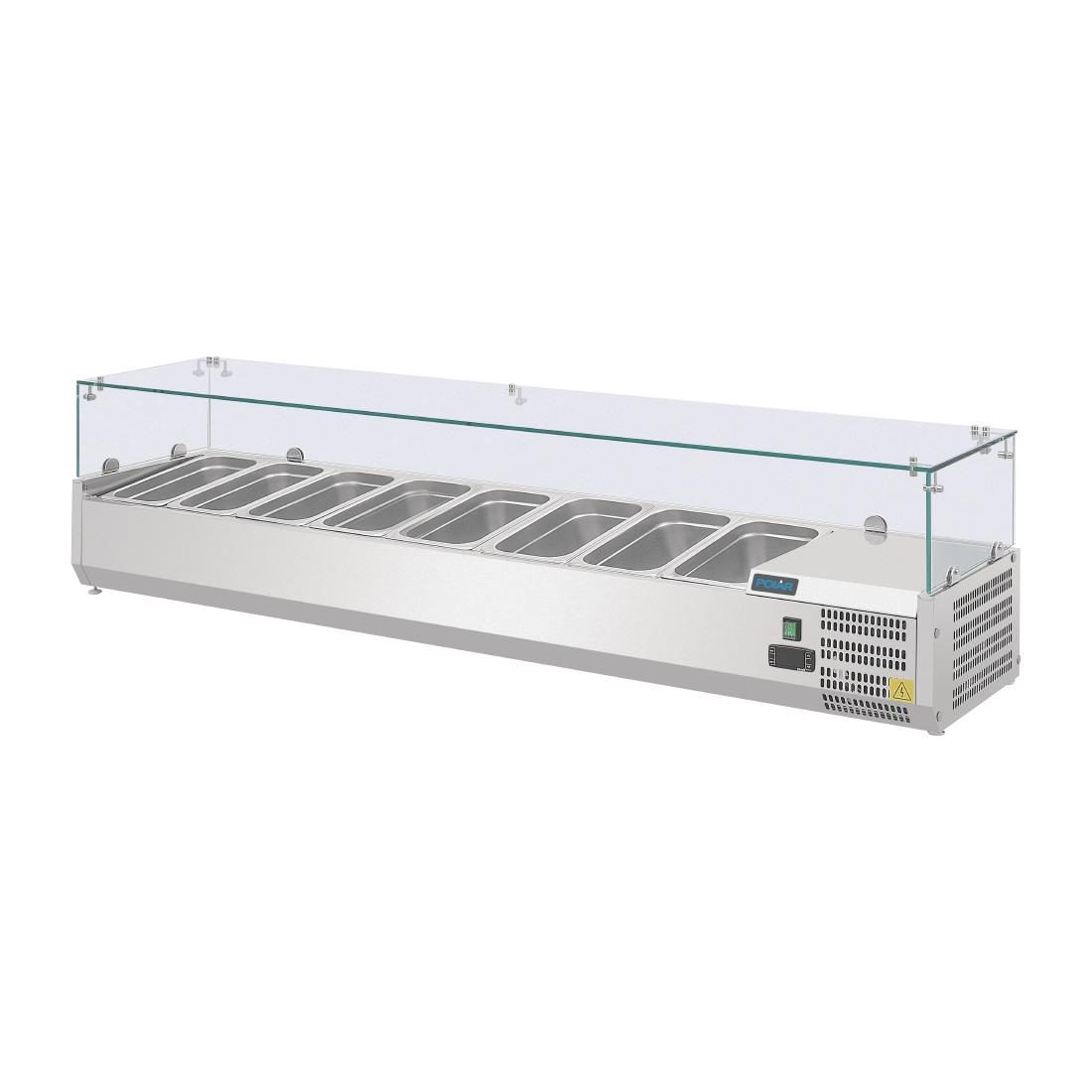 G-Series Countertop Prep Fridge 8x 1/4GN - Image 2