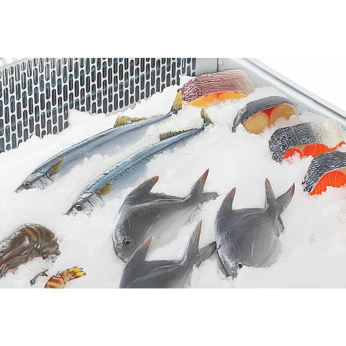 G-Series Fish Display Serve Over Counter Fridge 175Ltr - Image 2