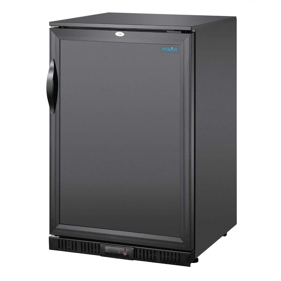 G-series 850mm Single Door Back Bar Cooler Solid Door 128 Ltr - Image 5