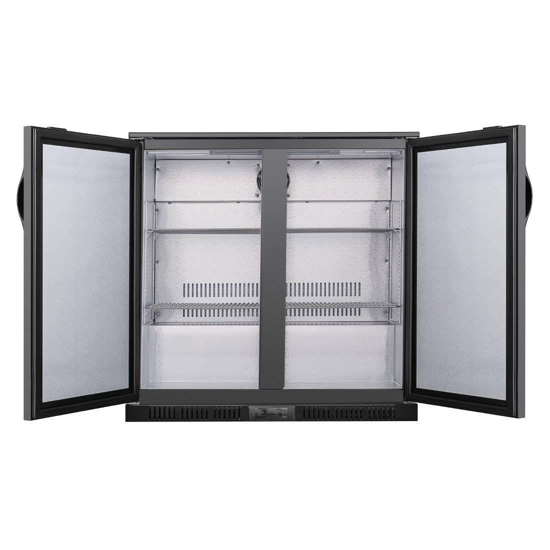 G-series 850mm Double Door Back Bar Cooler Solid Door 198 Ltr - Image 8