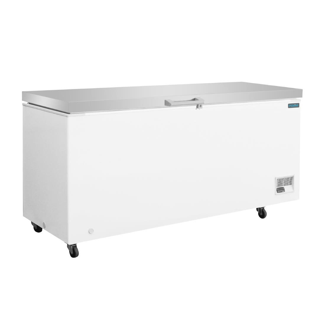 G-Series Chest Freezer with Stainless Steel Lid 581Ltr