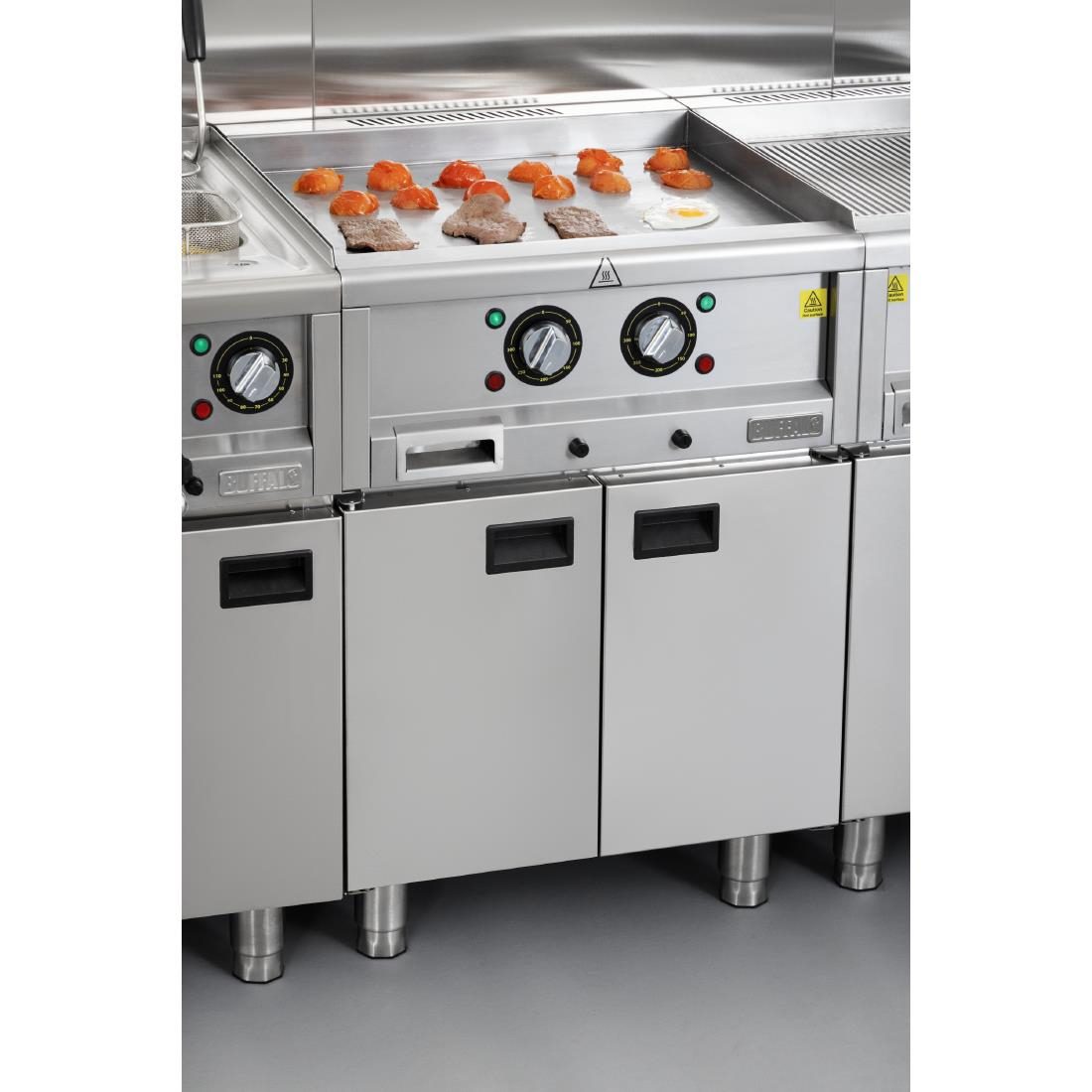 Buffalo 600 Series Dual Zone Electric Griddle 600mm Single Phase - Image 5