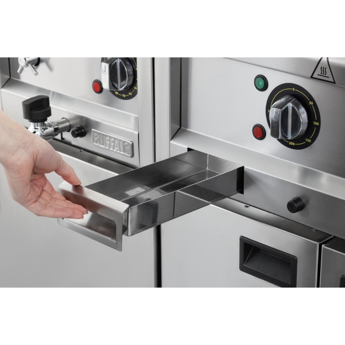 Buffalo 600 Series Dual Zone Electric Griddle 600mm Single Phase - Image 7